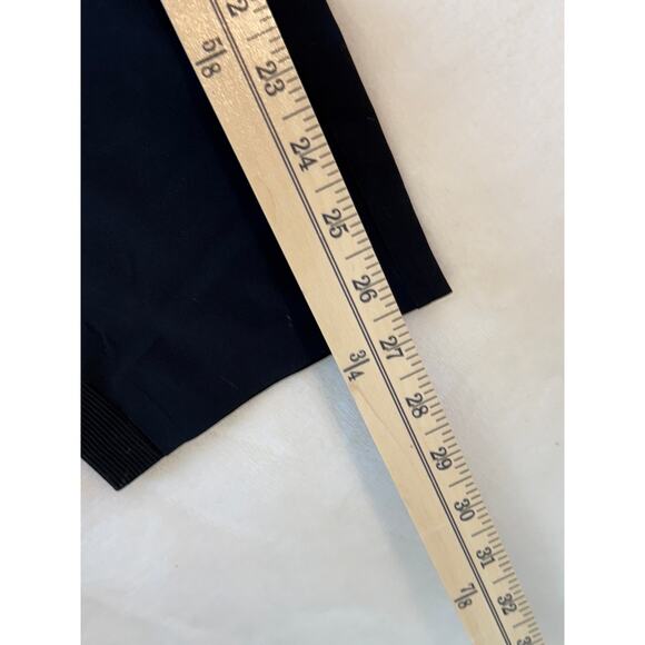 Athleta Brooklyn Black Ankle Pant Size 12 Mid Rise Straight Slim Crop Fit NWT - Picture 6 of 8